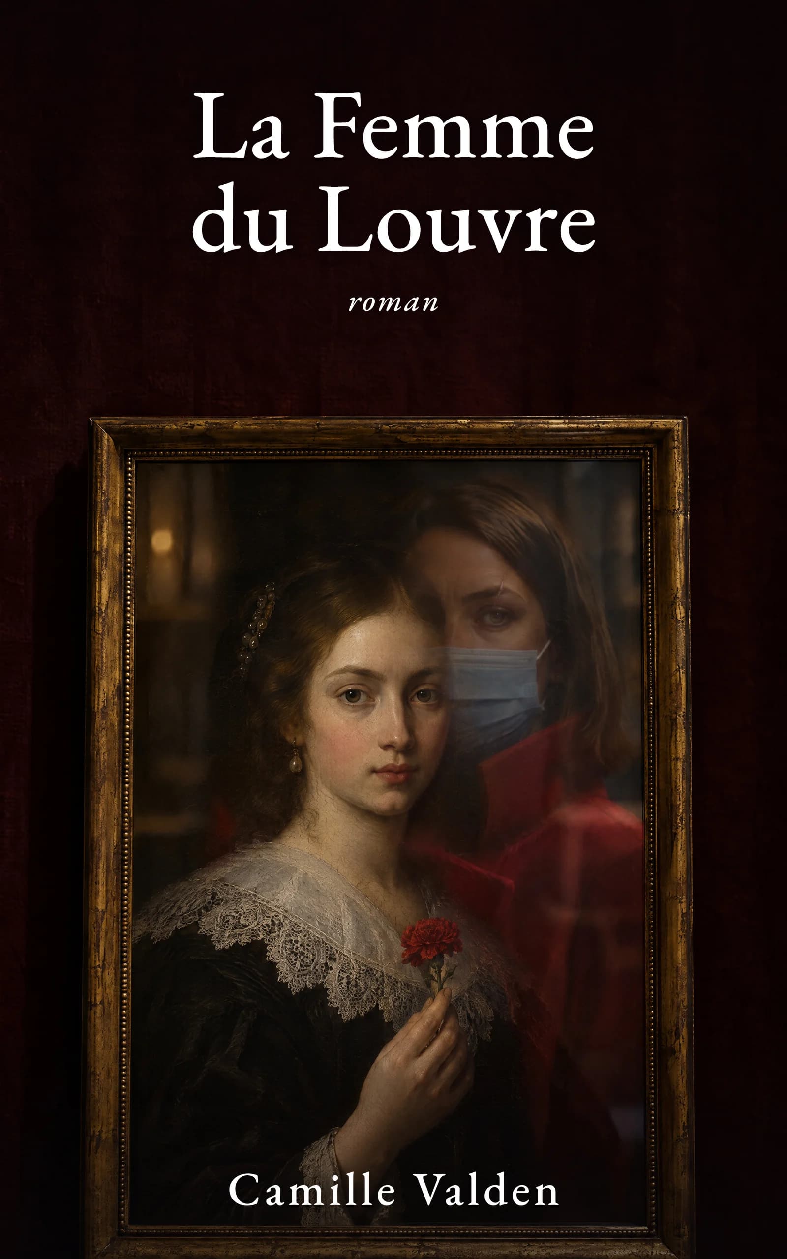 Copertina del romanzo La Femme du Louvre