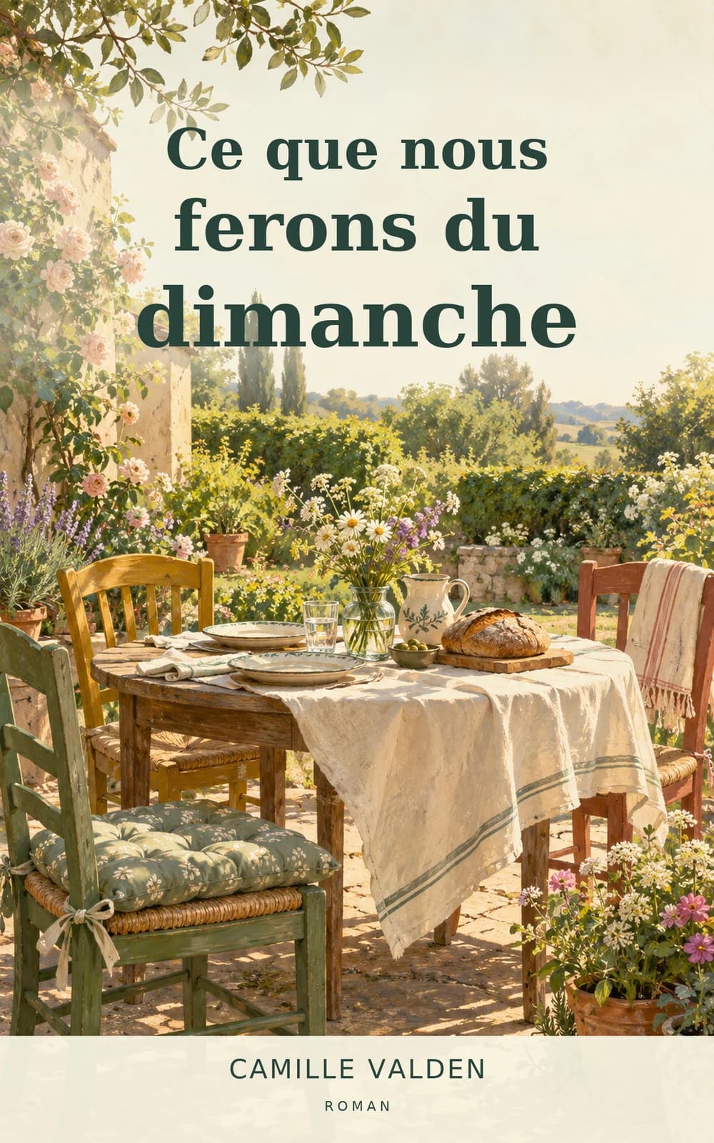 Couverture du roman Ce que nous ferons du dimanche — Camille Valden