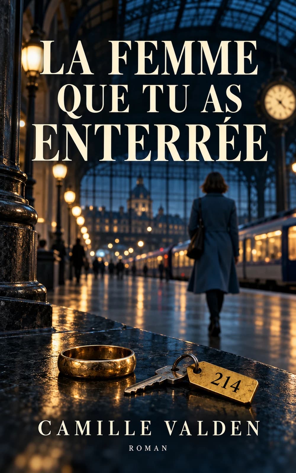 Copertina del romanzo La Femme que tu as enterrée