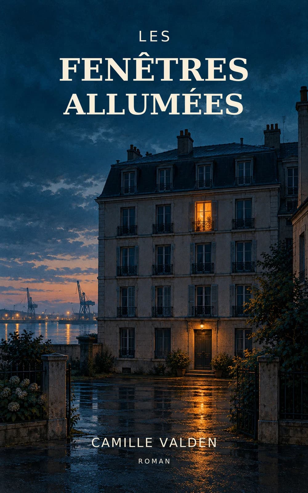 Couverture du roman Les Fenêtres allumées — Camille Valden