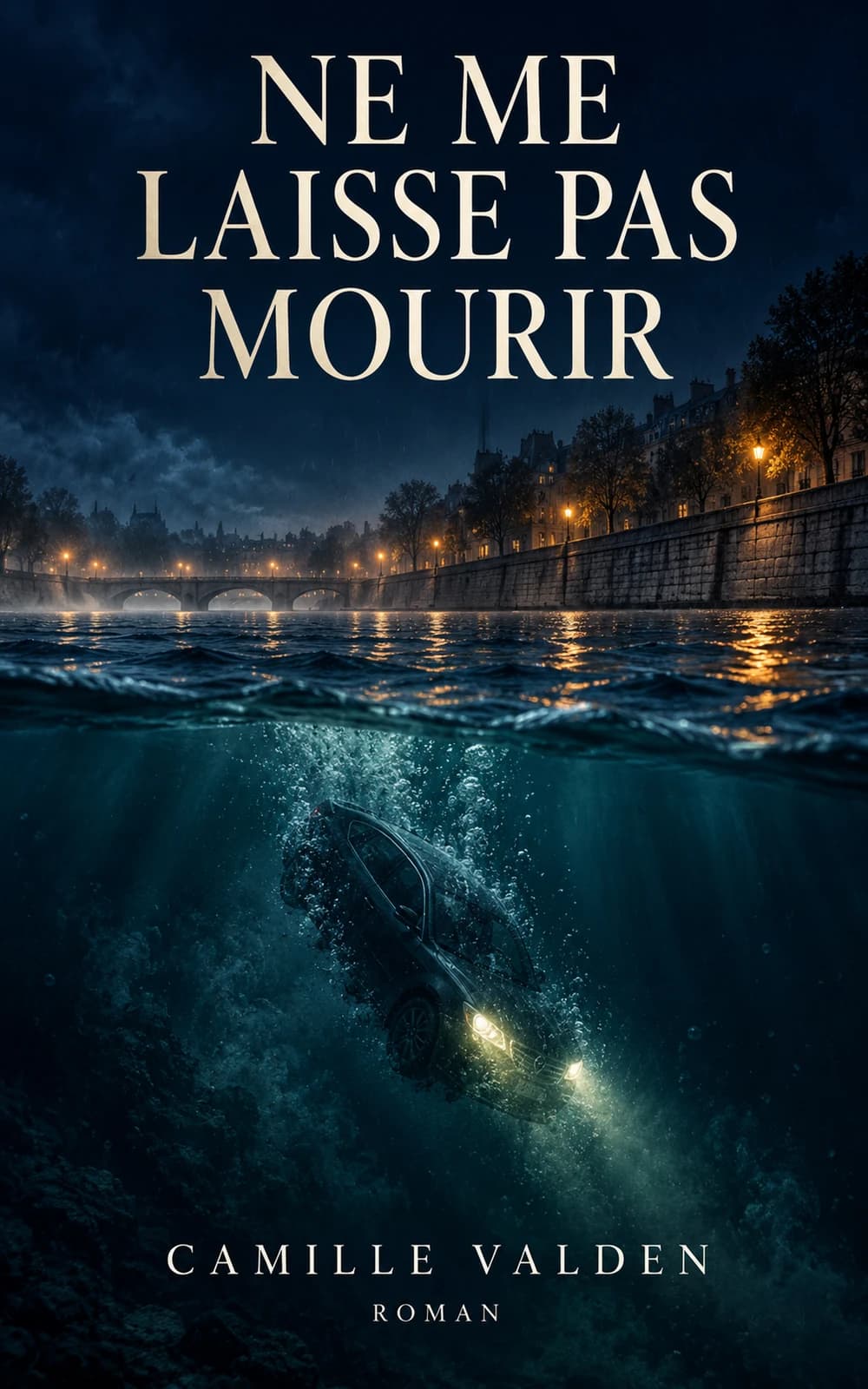 Cubierta de la novela Ne me laisse pas mourir