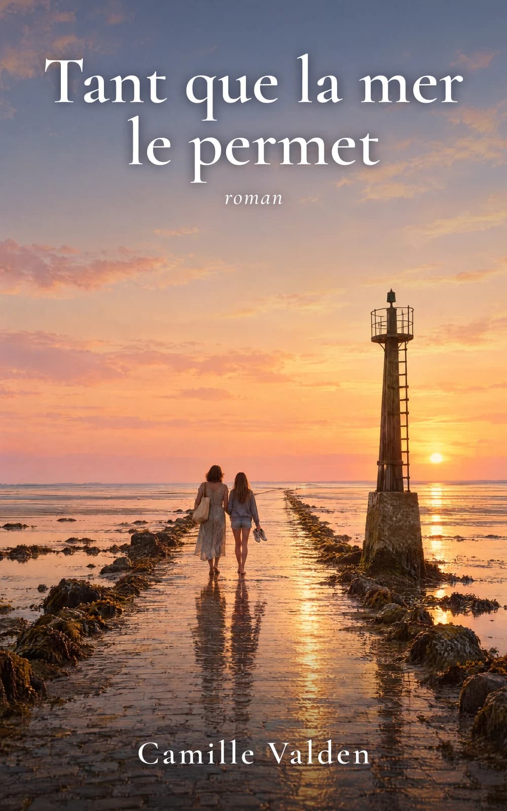 Couverture du roman « Tant que la mer le permet », Camille Valden
